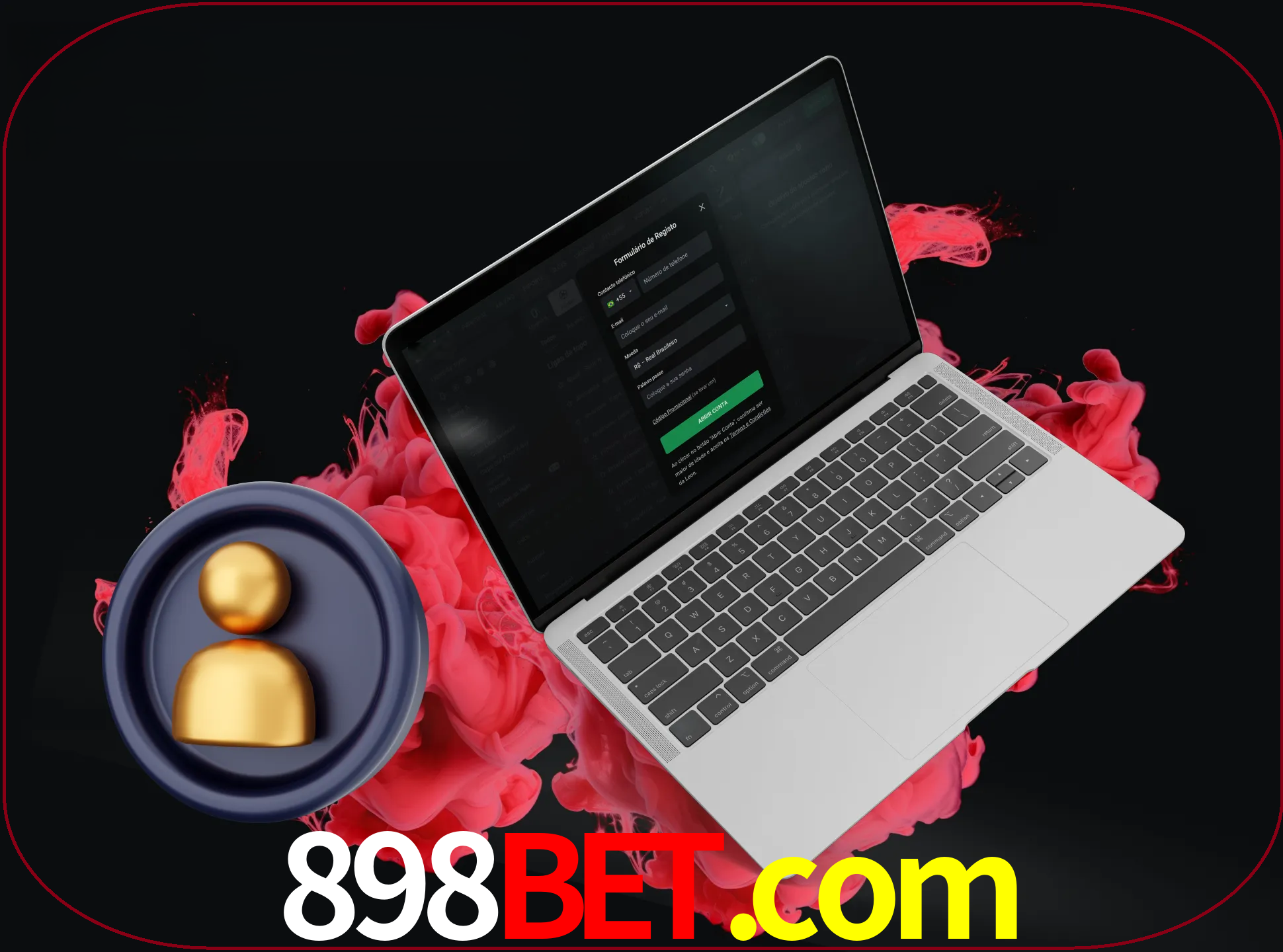 No cabeçalho do site 898bet, clique no botão que o levará a um formulário especial onde terá de introduzir as suas informações actuais.